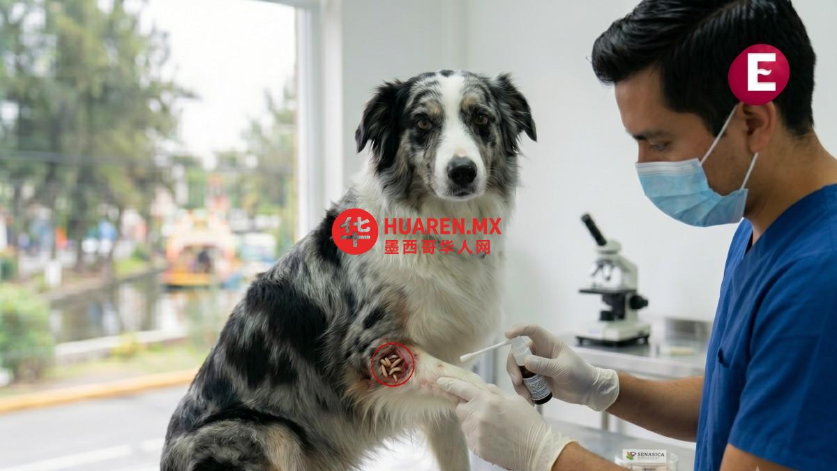 杜兰戈省首次发现狗感染寄生虫病