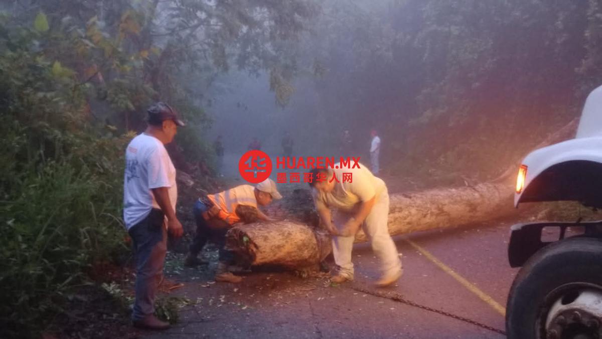 希达尔古省降雨致道路封闭受损