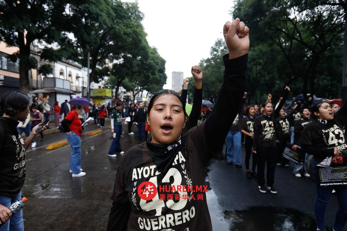 Sheinbaum以及阿约奇纳帕（Ayotzinapa）43名师范生家属将于明日举行第六次会面
