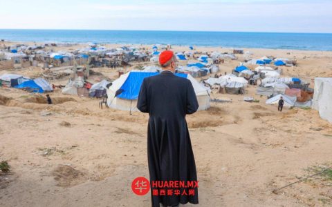 耶路撒冷天主教领袖探访加沙以色列袭击受害者（Jerusalén）