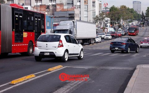 Metrobús公司加大违规占用专用车道罚款力度；今年已发生160万起违规行为。