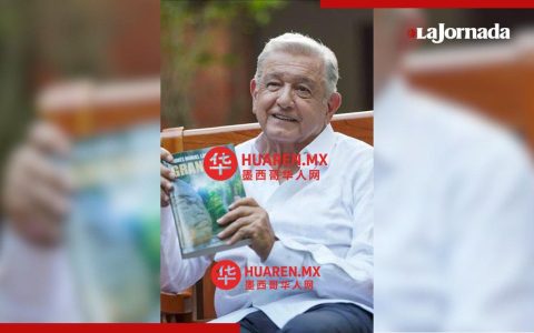 阿隆索·曼努埃尔·洛佩斯·奥夫拉多尔（AMLO）发布新书并重申对谢因鲍姆的支持