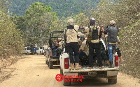 格雷罗州500名社区警察挺进犯罪控制的10个村庄
