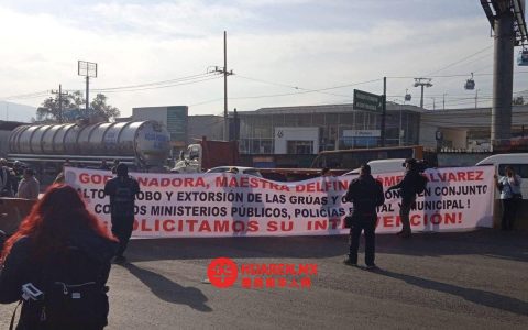 运输业者控诉埃多梅克斯（Edomex）货运场站存在虐待行为，已封锁周边道路