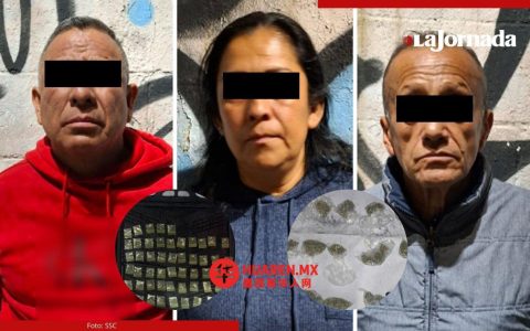逮捕三名涉嫌参与在墨西哥城国际机场附近盗窃外币的团伙成员