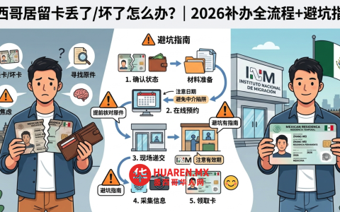 墨西哥居留卡丢了/坏了怎么办？｜2026补办全流程+避坑指南