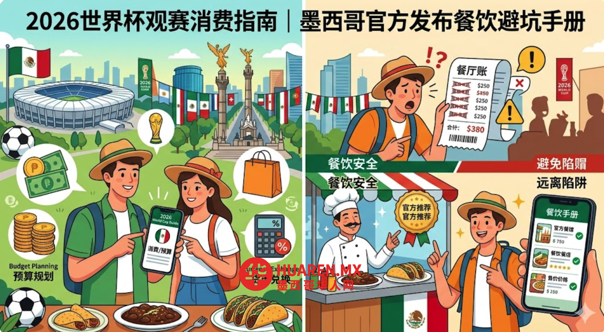 2026世界杯观赛消费指南｜墨西哥官方发布餐饮避坑手册