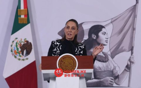 Sheinbaum指出，目前没有关于边境地区存在无人机的任何信息。