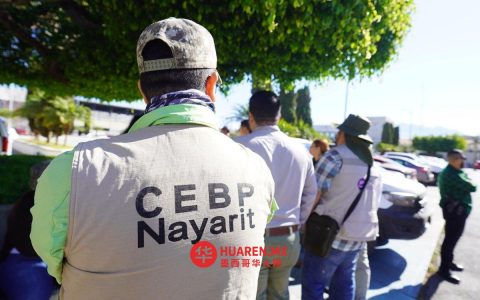 搜救小组正在纳亚里特州（Nayarit）联邦地质调查局（FGE）设施内展开搜寻。