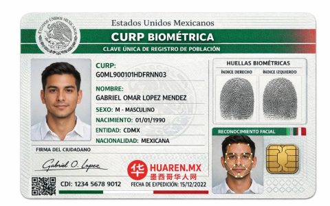 生物识别CURP：2020年这项技术扫描身体哪些部位采集数据？