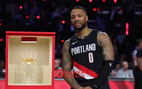 达米安·利拉德第三次夺得NBA三分球大赛冠军