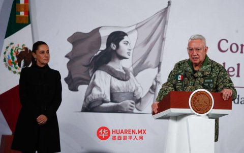 国防部门向中方通报了针对“El Mencho”的联合行动，此行动系与多国协调开展——谢纳曼