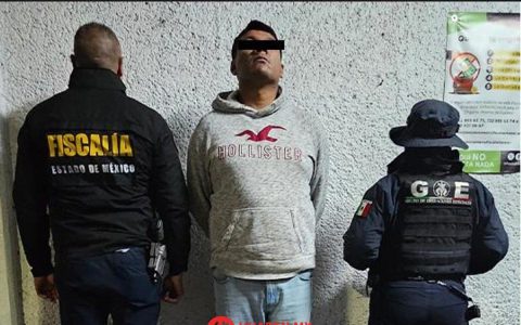 墨西哥州逮捕从诺加尔潘楼梯抛狗男子