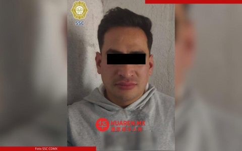 伊斯塔卡尔科警方逮捕“Anti Unión Tepito”组织成员“El Bebelín”