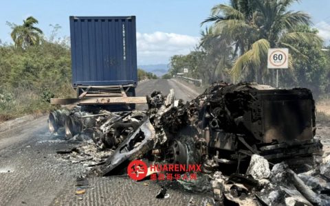 墨西哥多地道路22日仍处于封锁状态