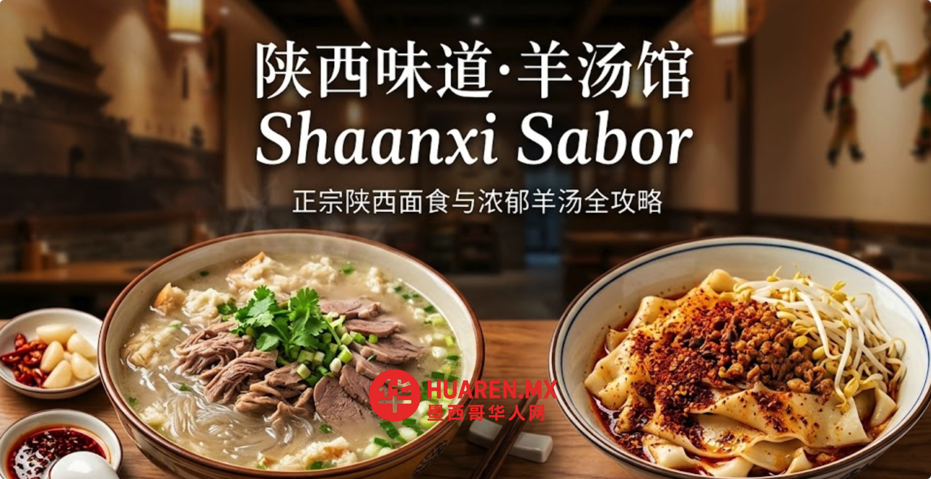 陕西味道羊肉汤·羊汤馆  Shaanxi Sabor