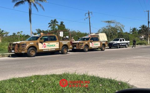 Pemex对韦拉克鲁斯州南奇塔尔市展开氨气气味调查