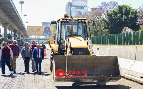 埃多梅克斯州北环高速公路修复工程完成过半