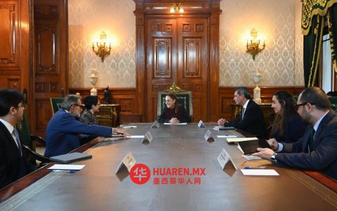 谢因鲍姆在巴西国家宫会见标普全球董事总经理马丁娜·L·张