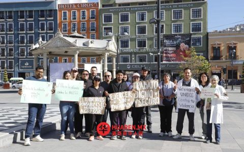 兽医再聚帕丘卡抗议，呼吁保障职业尊严