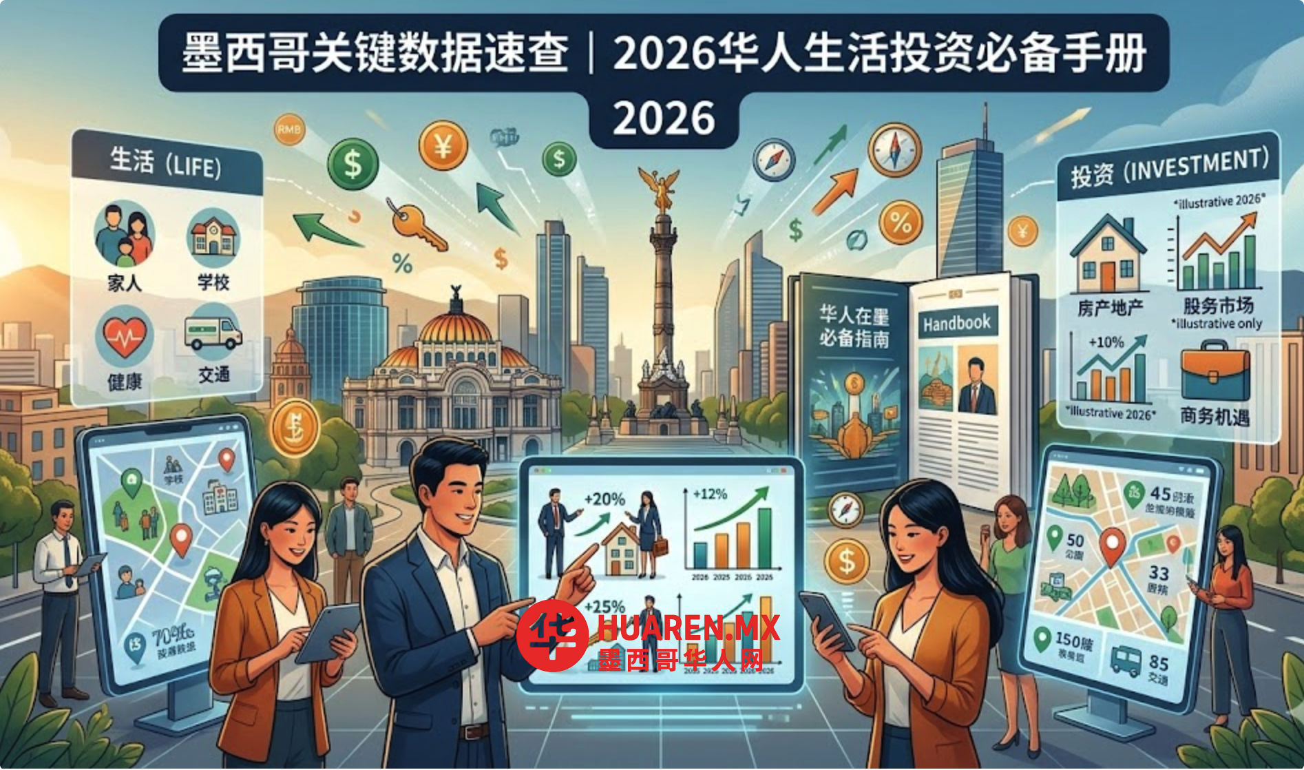墨西哥关键数据速查｜2026华人生活投资必备手册