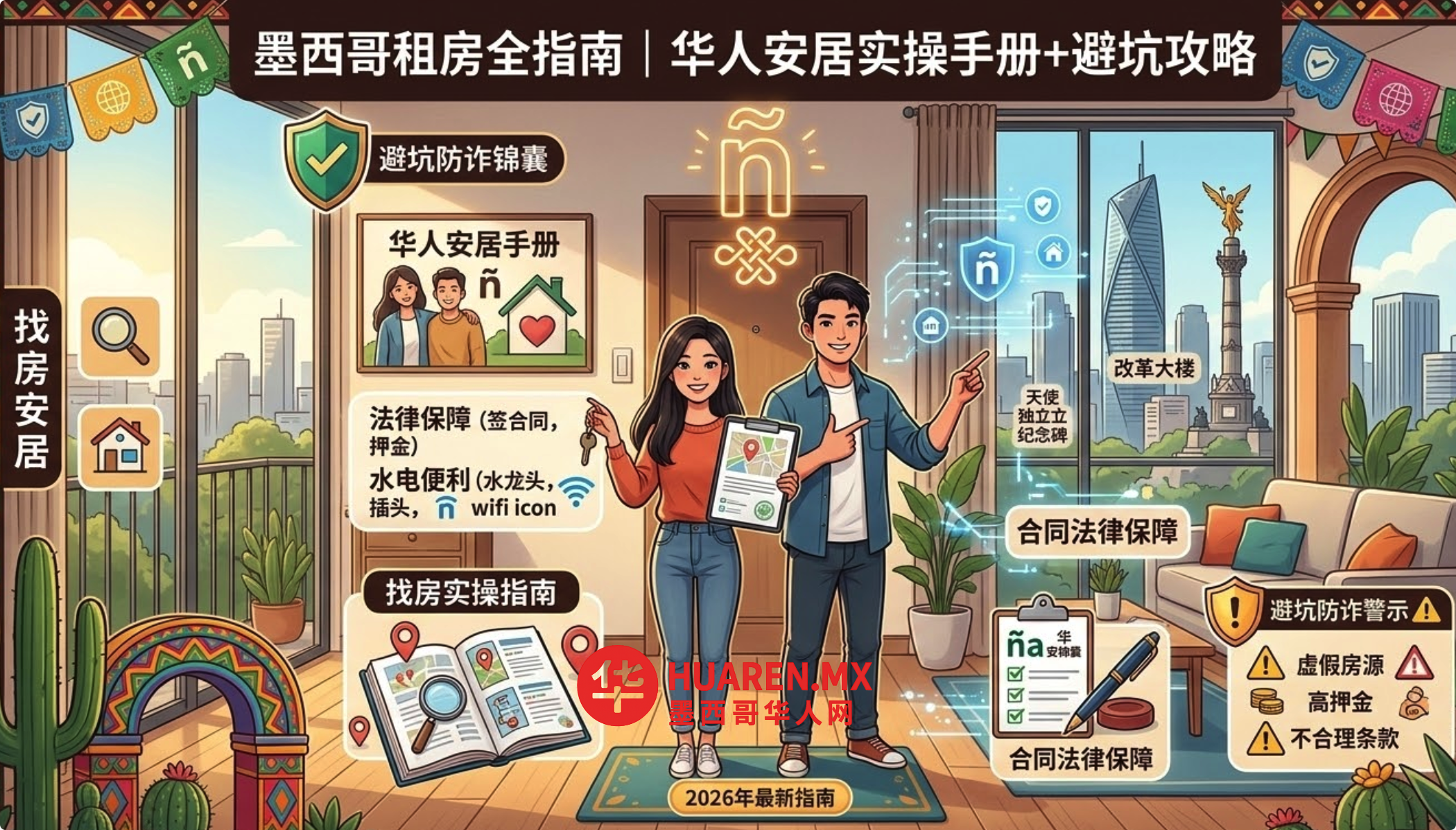 墨西哥租房全指南｜华人安居实操手册+避坑攻略
