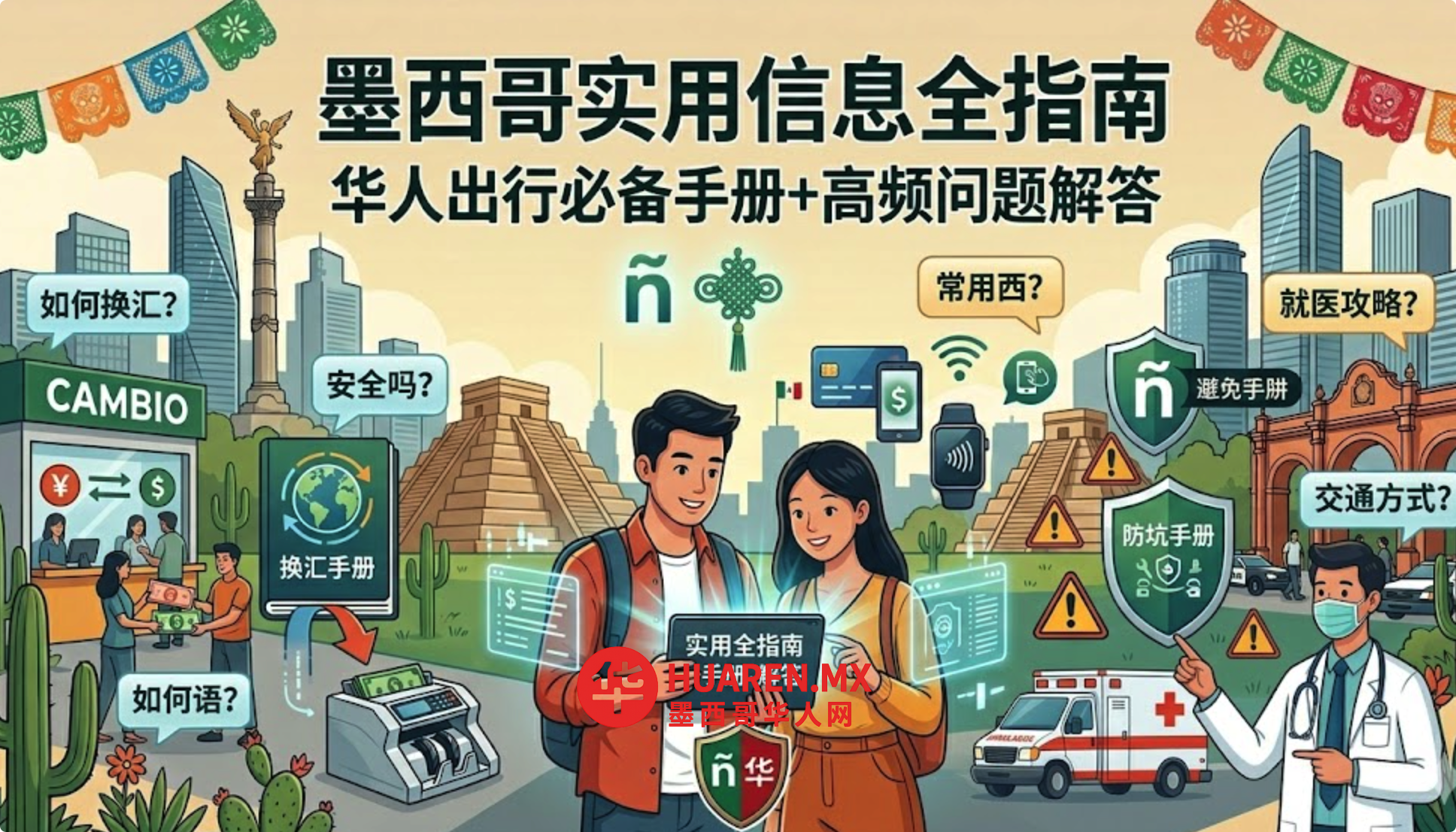 墨西哥实用信息全指南｜华人出行必备手册+高频问题解答