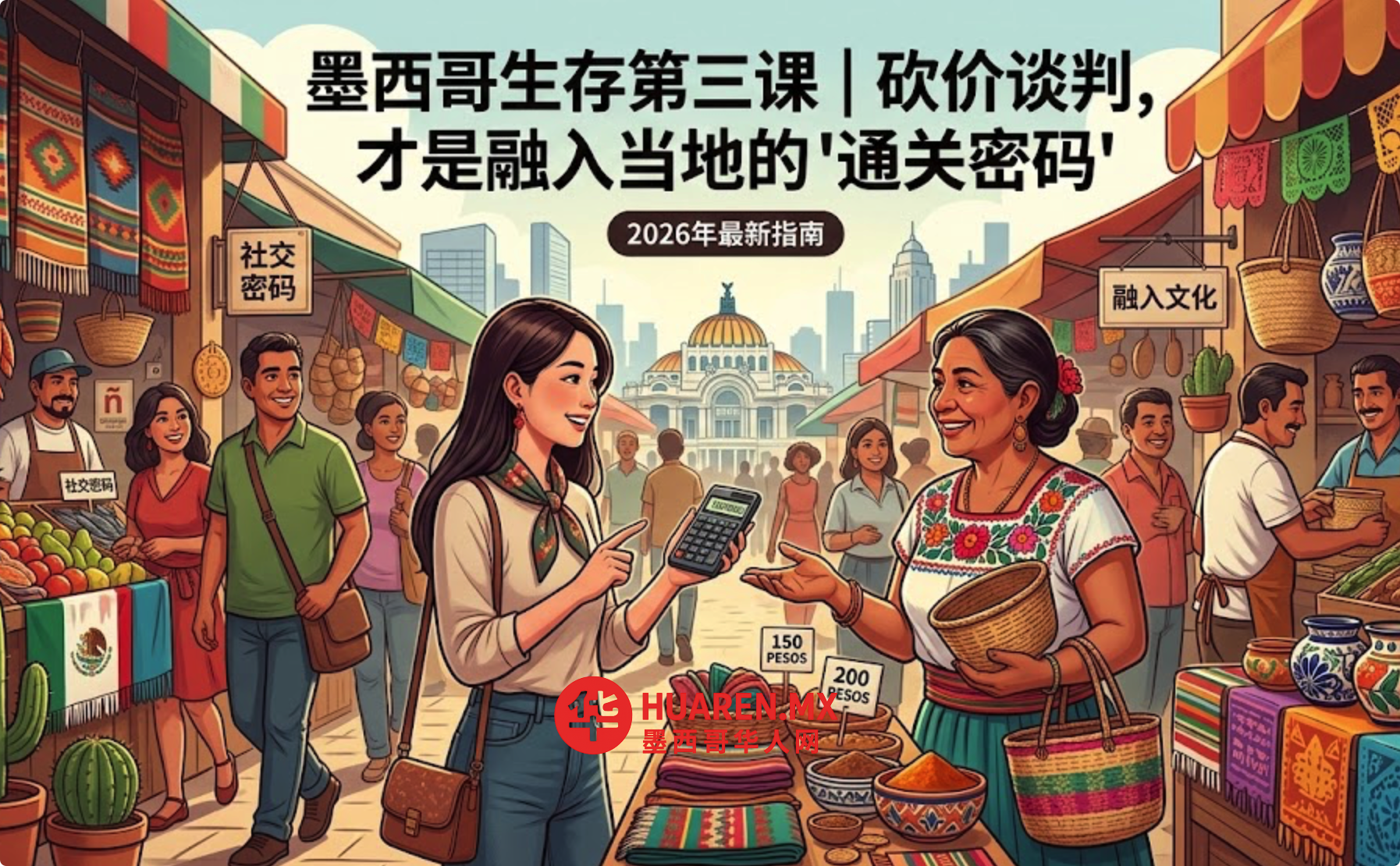 墨西哥生存第三课｜砍价谈判，才是融入当地的”社交密码”