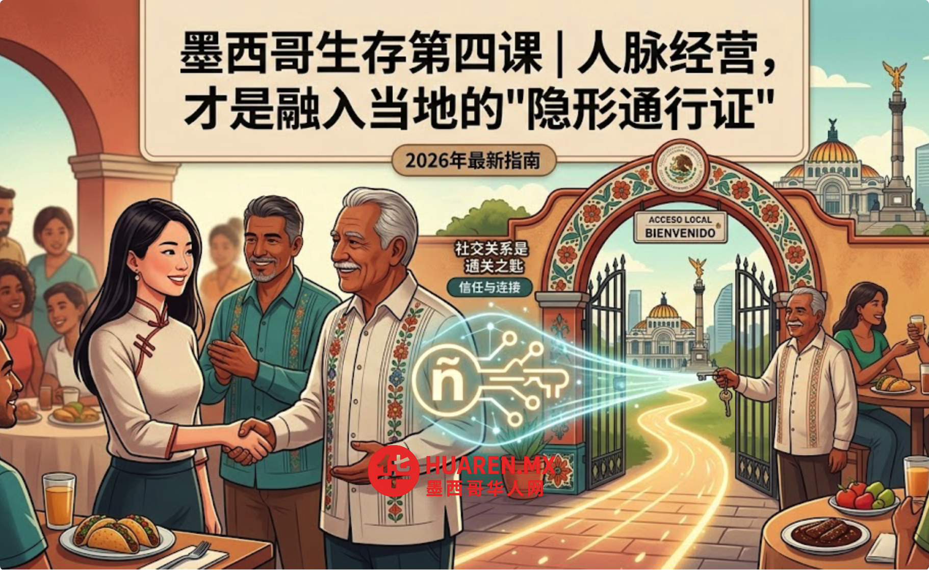 墨西哥生存第四课｜人脉经营，才是融入当地的”隐形通行证”
