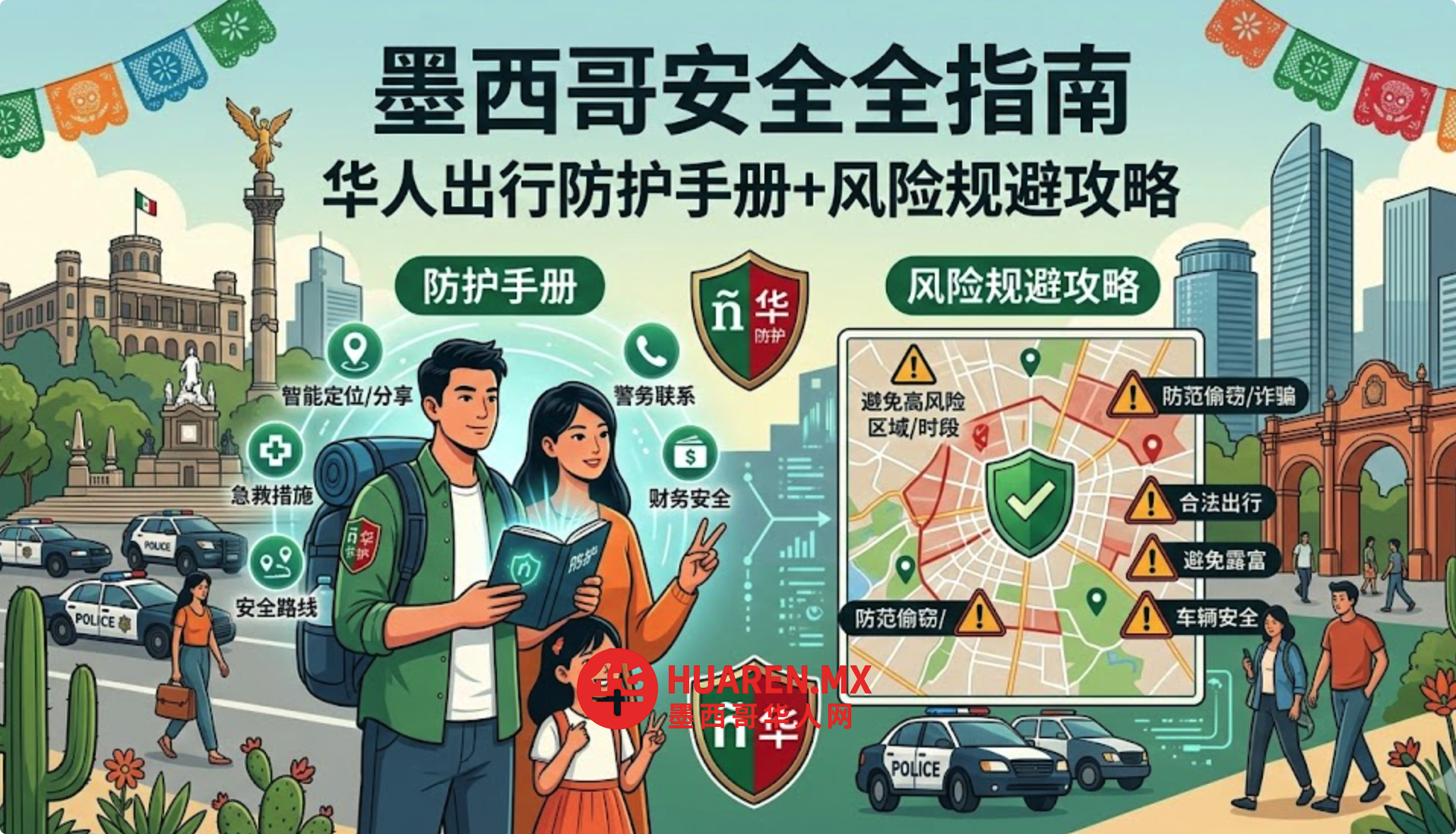 墨西哥安全全指南｜华人出行防护手册+风险规避攻略