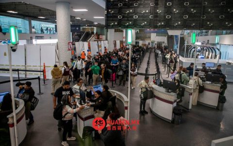 AICM提醒：明日（周三）因1号和2号航站楼出租车司机抗议，周边道路或现拥堵