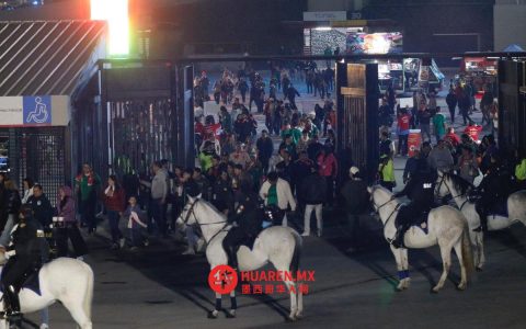 在阿兹特卡体育场，15人因倒卖门票被拘，2人涉毒品交易被捕