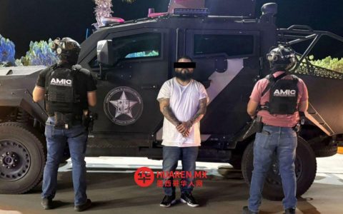 他们逮捕了“El Sapo”，这名嫌疑人涉嫌在索诺拉州的边境地区犯罪。