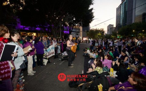 3月8日墨西哥城抗议活动中有10人被拘