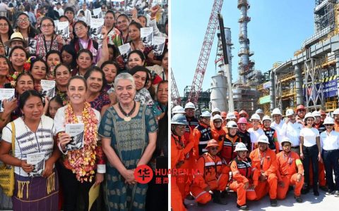 Sheinbaum肯定妇女权利内容翻译成土著语言的努力