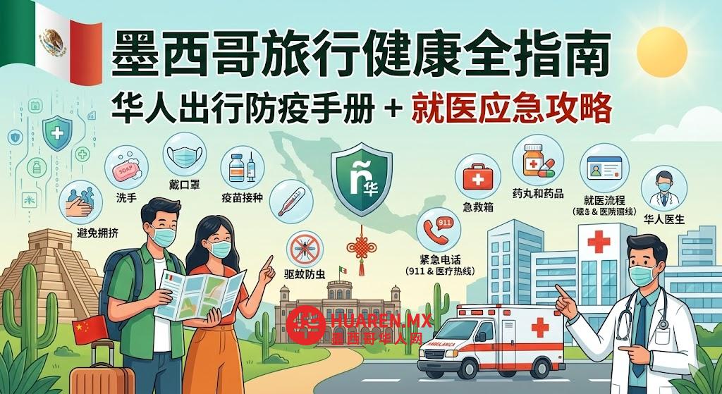 墨西哥旅行健康全指南｜华人出行防疫手册+就医应急攻略