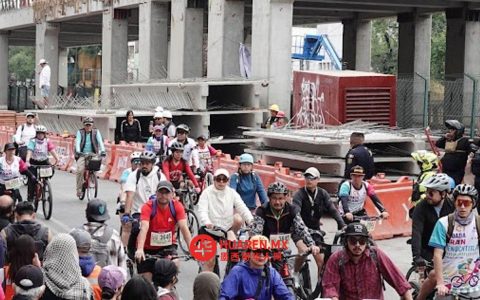 墨西哥城（CDMX）未完工的自行车道已提前启用