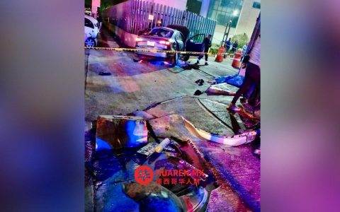 一名醉酒列车员在特卡马克（Tecámac）IMSS诊所外冲撞家属，致4死7伤