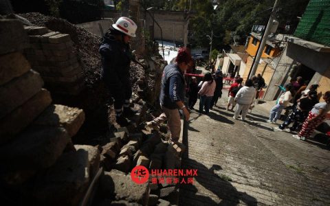CDMX政府：局势已受控，仍有多处建筑出现漏水