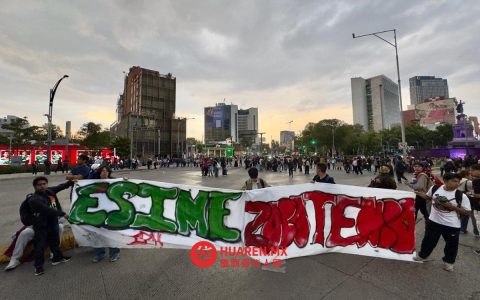 IPN学生在改革大道抗议，要求解除封锁；塞戈维亚政府已收到请愿书