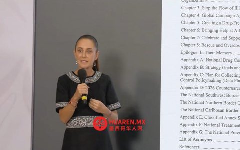 墨西哥打击有组织犯罪取得进展；谢因鲍姆回应特朗普言论