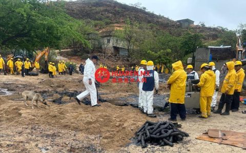 墨西哥石油公司控制普埃布拉州非法气体泄漏点